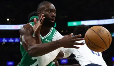 Tim MacMahon reveals that front offices around the NBA did not like Jaylen Brown's value image