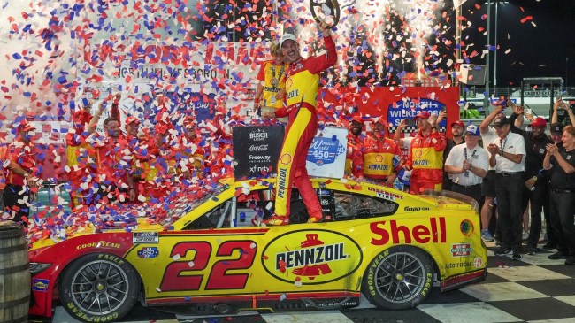 Joey Logano NASCAR North WIlkesboro