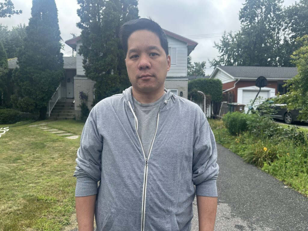 Joseph Fung in front of his home on July 29, 2026. (Erin Seize CityNews)