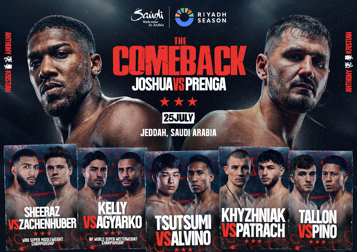 Boxing Briefs: Joshua vs Prenga Undercard, Zuffa Signs Fisher, Mayweather Update