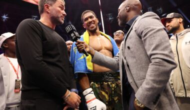 Image: Eddie Hearn Thought Anthony Joshua