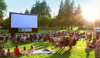 Outdoor movie magic meets clean energy in Comox