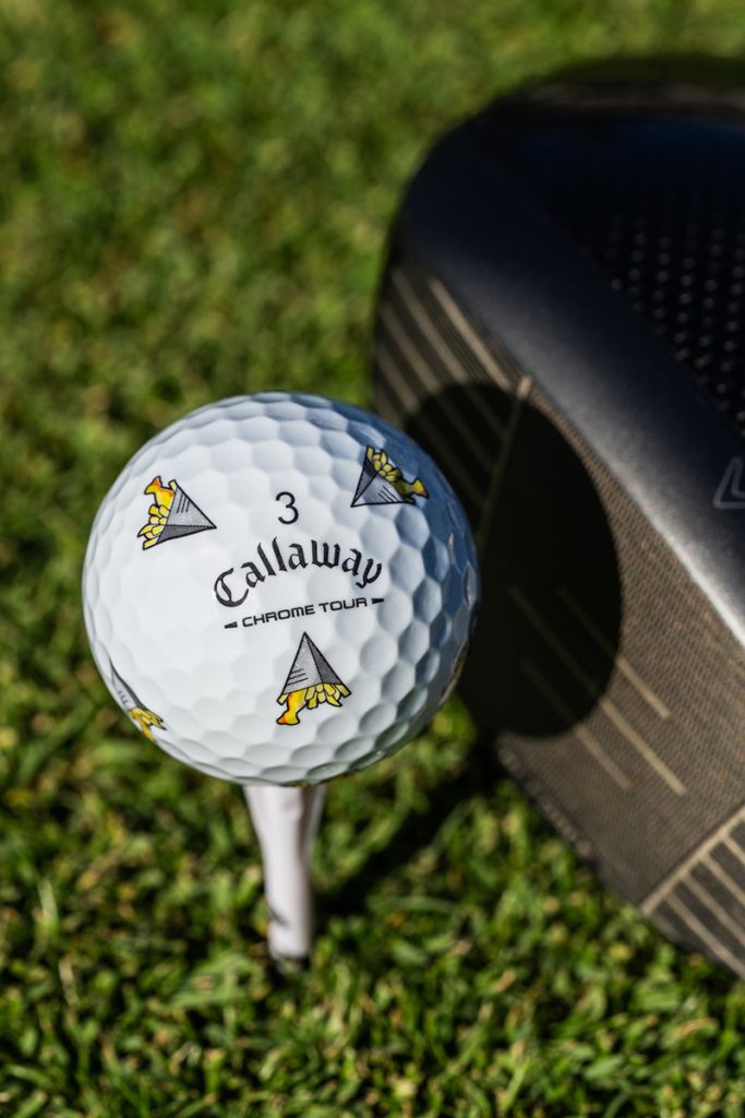 July Major Golf Ball fish and chips