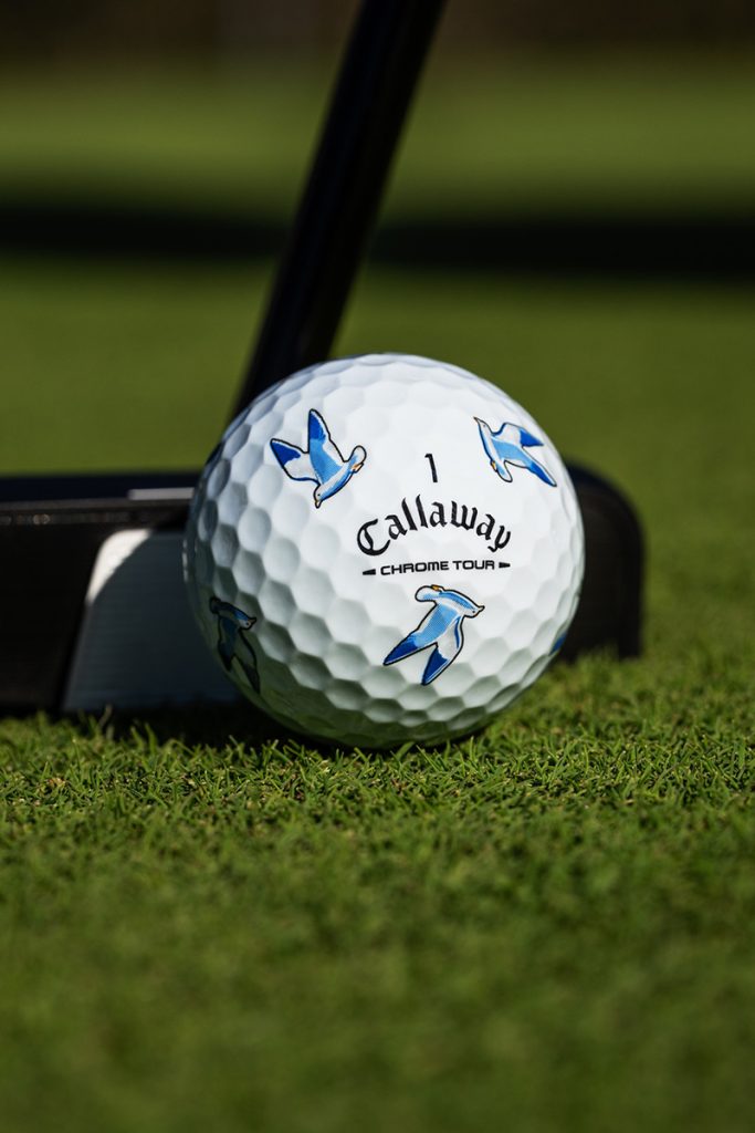 July Major Golf Ball bird