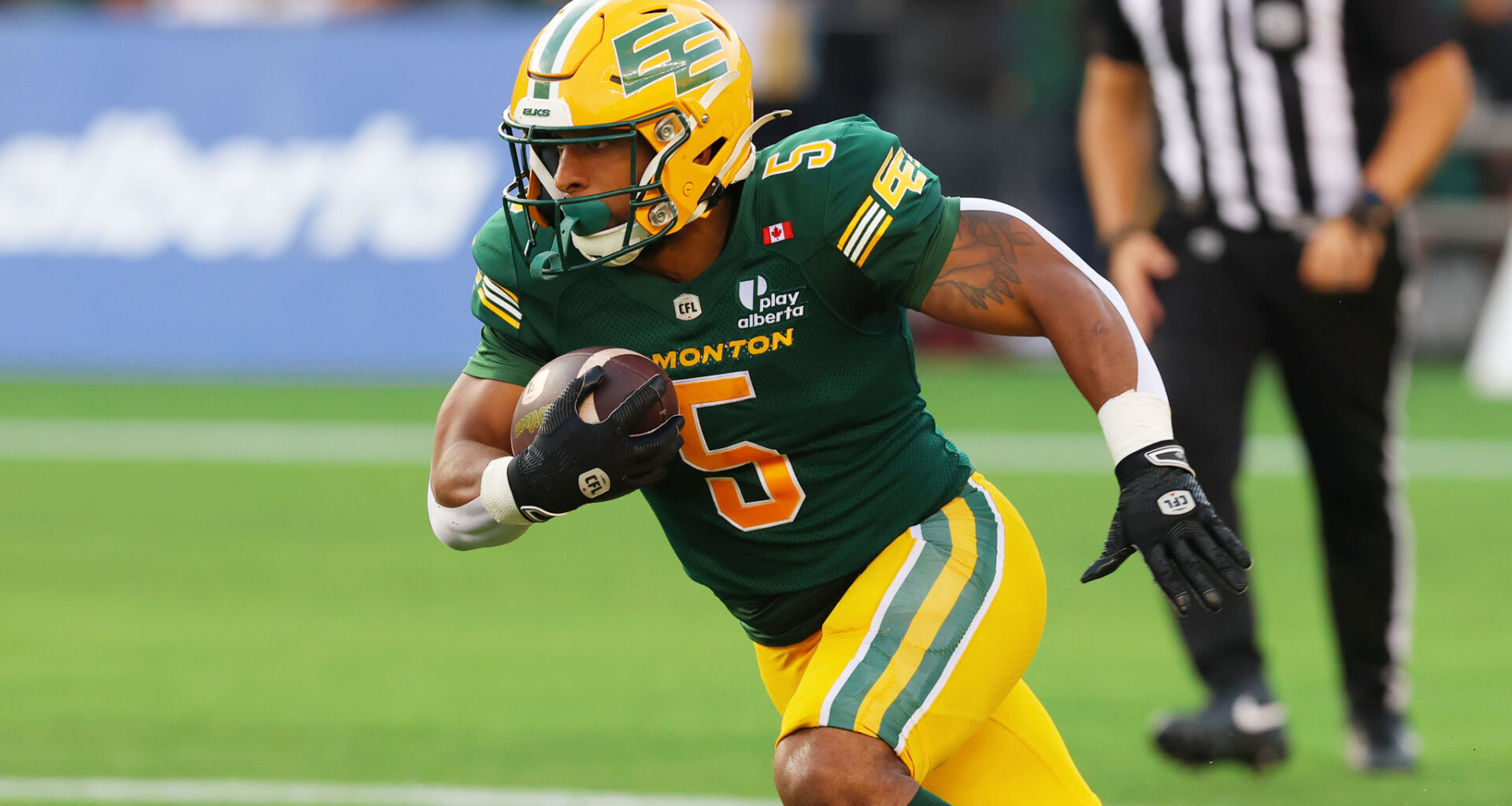 Justin Rankin is on pace for a season the CFL has never seen