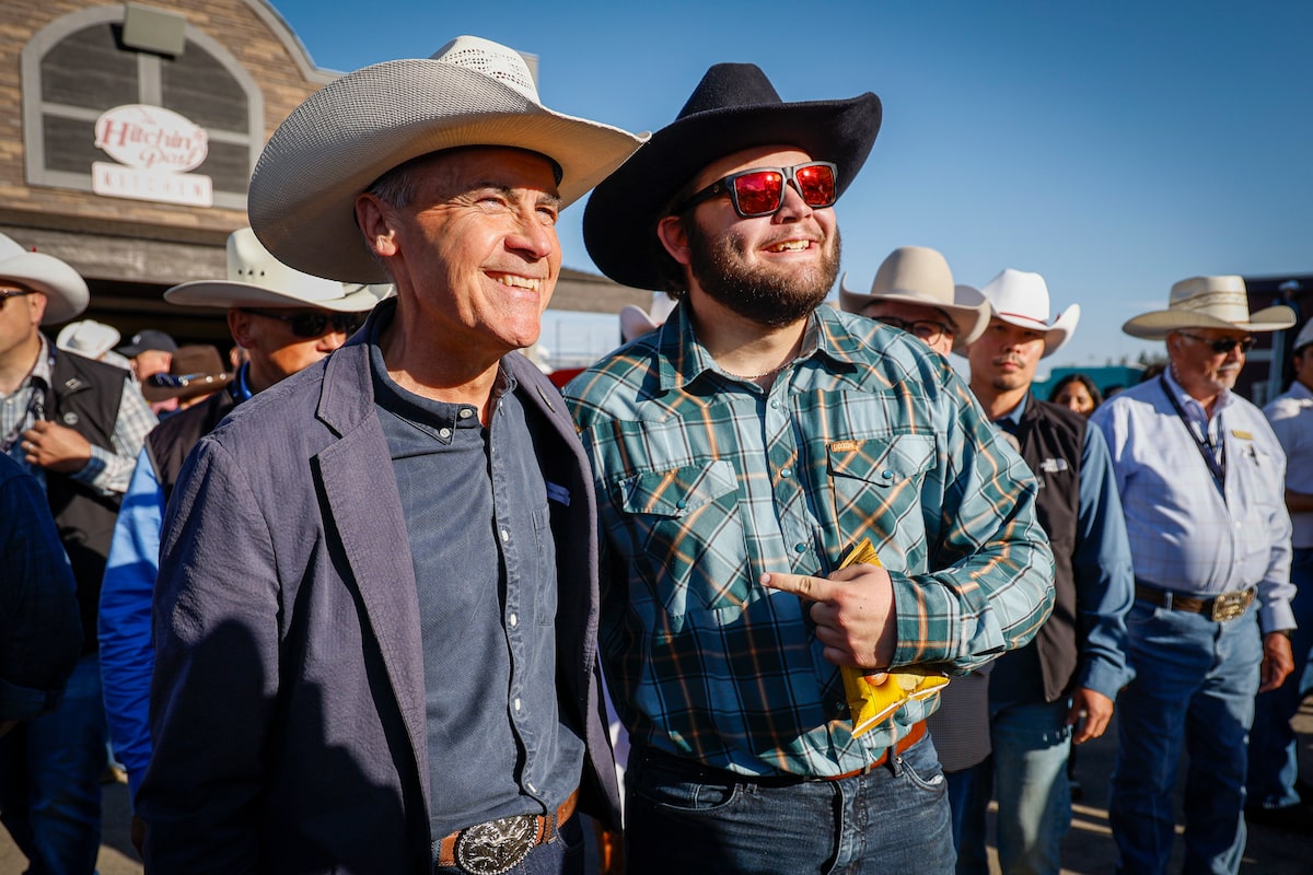 At Calgary Stampede, Carney finds support for West Coast pipeline proposal