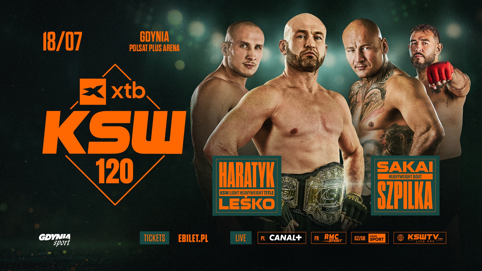 KSW 120 is our regional show of record this week. Come check out regional mma to make some picks, predictions & bet