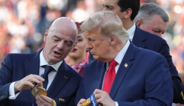 IOC won't pursue Infantino on FIFA World Cup red-card ruling