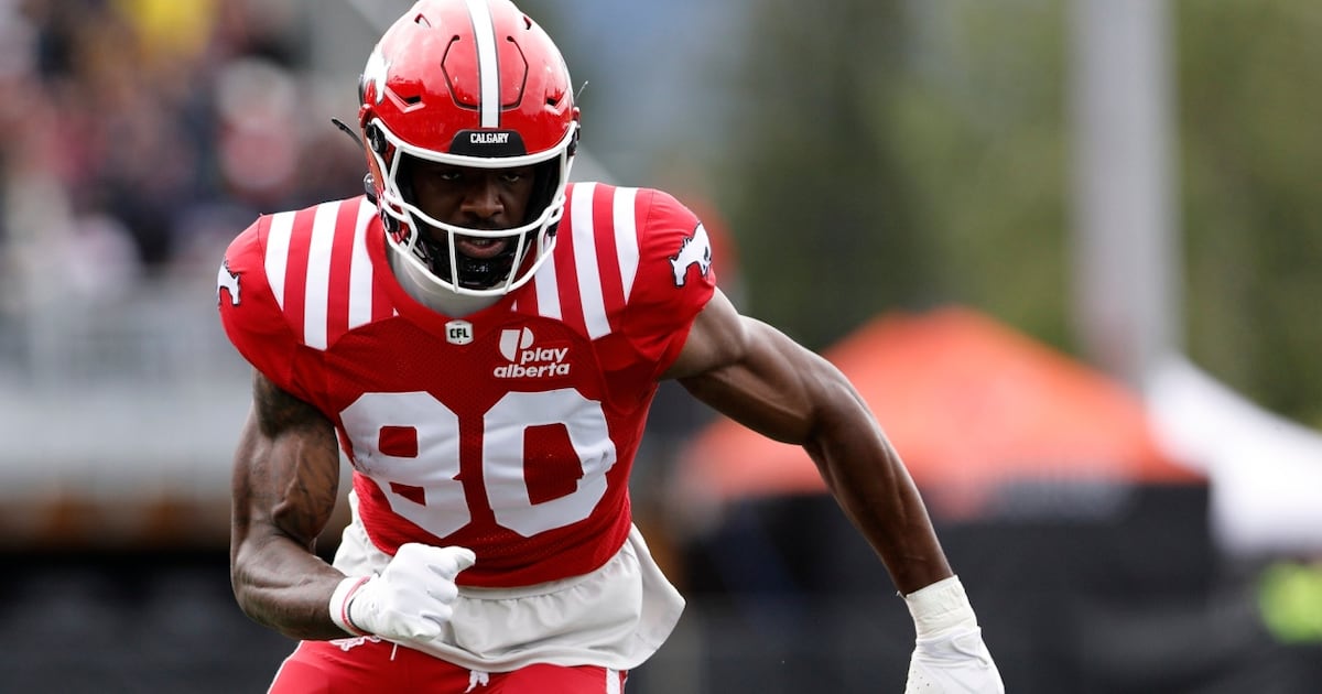 Canadian WR Damien Alford signs deal to return to Calgary Stampeders