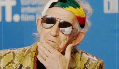 The iconic singer Keith Richards called a "nasty bugger"