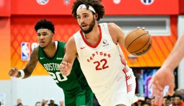 Toronto Raptors’ Allen Graves has double-double in Summer League debut