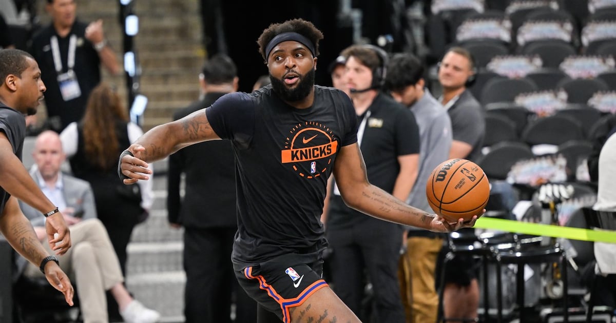 Mitchell Robinson says injury before NBA Finals came from hitting truck amid concern for his brother