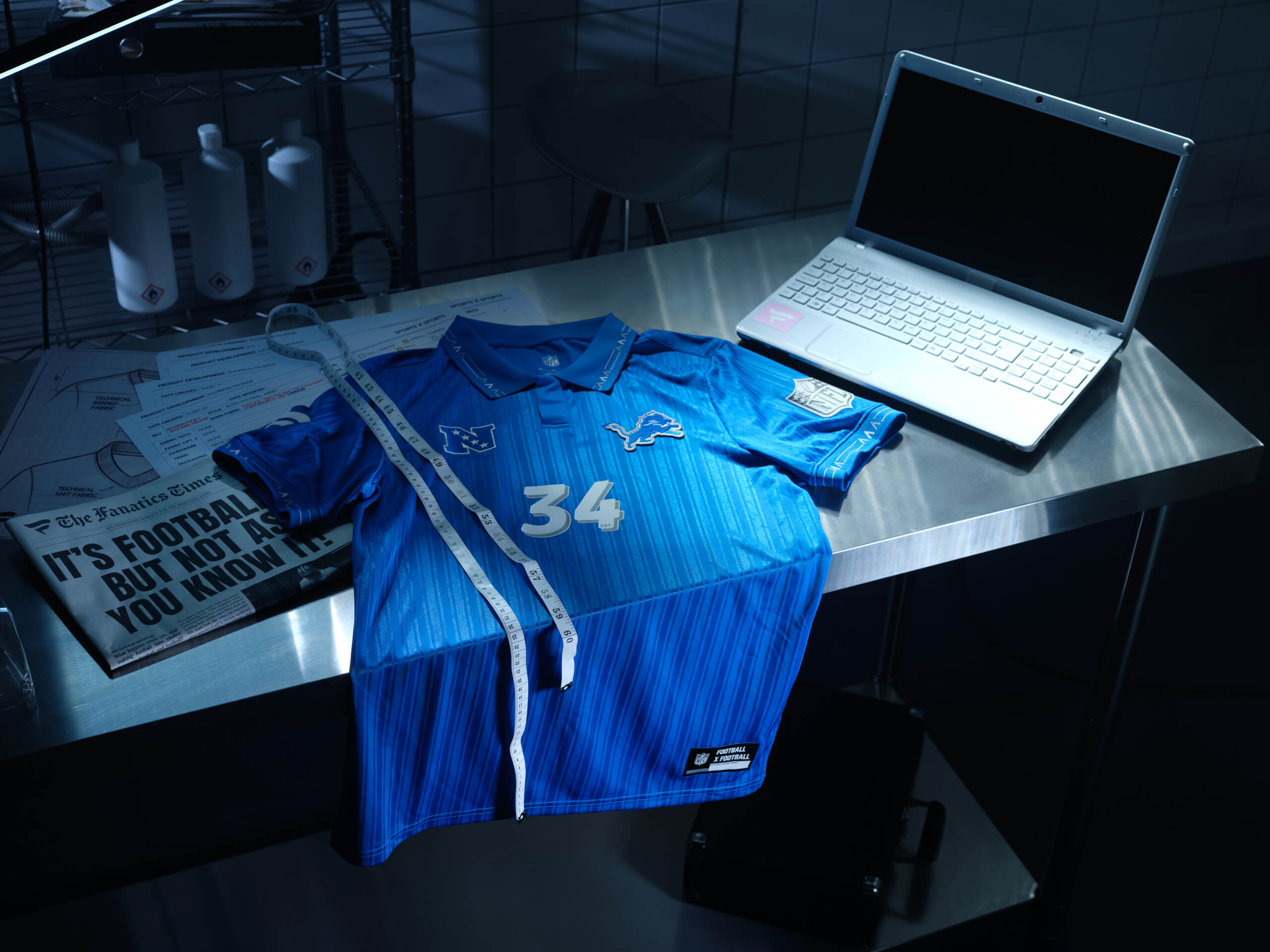 Lions soccer jersey
