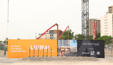 LIUNA, Fengate break ground on transit-oriented rental community in Ottawa