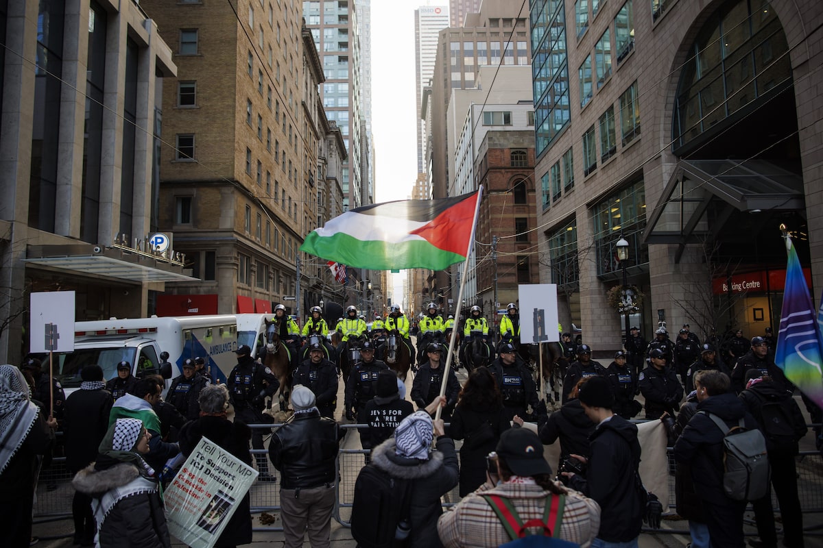 Pro-Palestinian protester facing terror charge was a focal point of past controversy