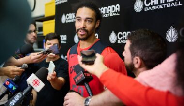 Nembhard brothers back on the court together on Canada’s senior team