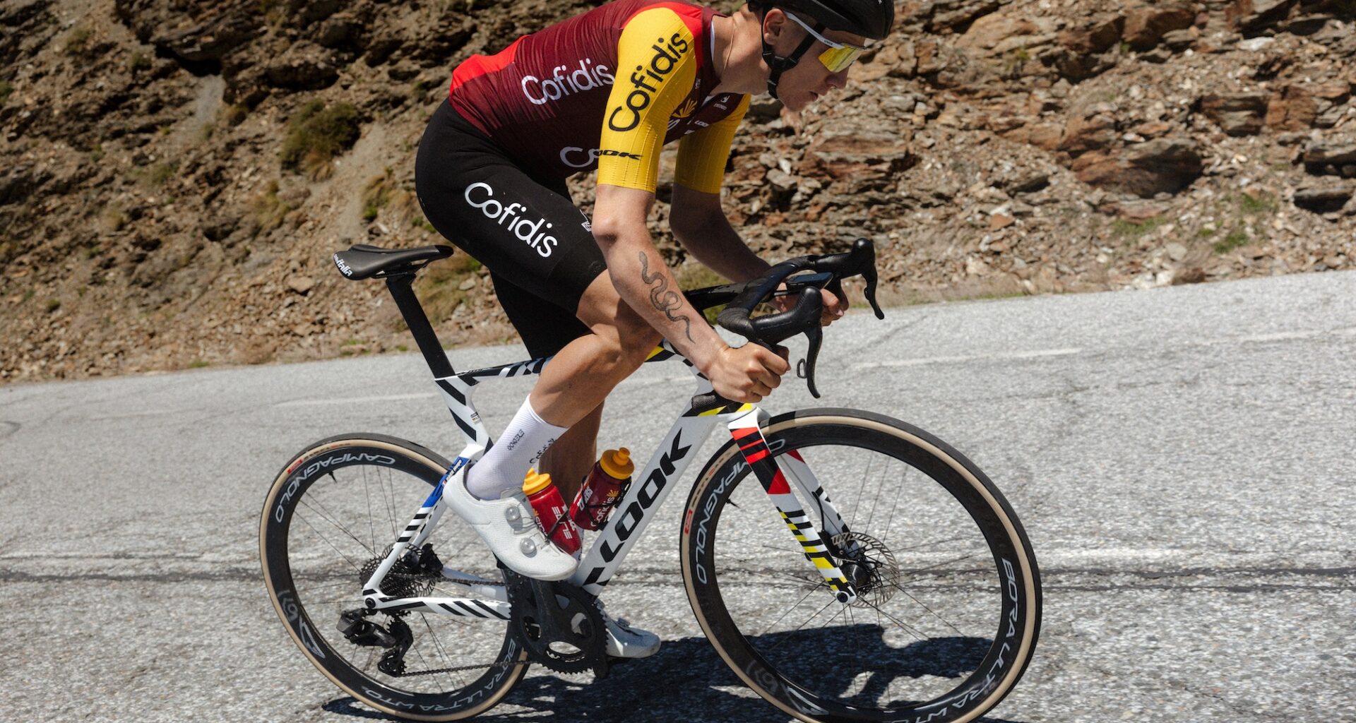 a Cofidis team rider on the new LOOK 795 BladeRS 3 road bike