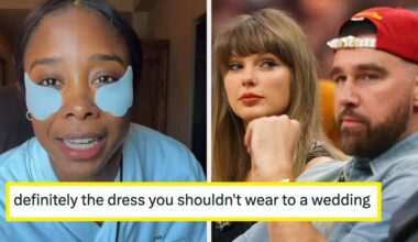 Taylor Swift Wedding Guest Sparks Backlash Over White Dress