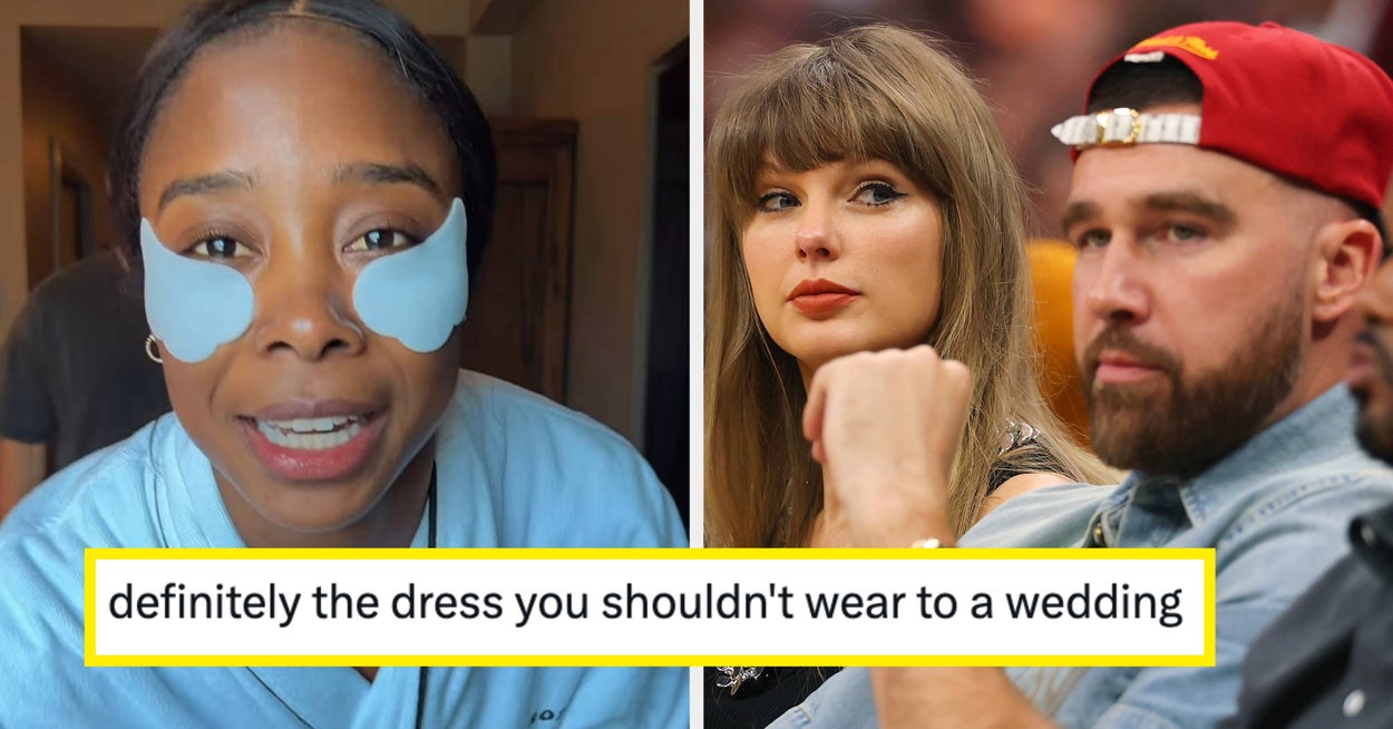 Taylor Swift Wedding Guest Sparks Backlash Over White Dress