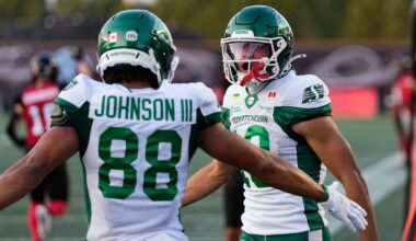 Saskatchewan Roughriders’ defence defuses late Ottawa Redblacks’ drive to hang on to victory
