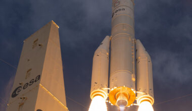 Liftoff as Ariane 6 takes flight for the first time