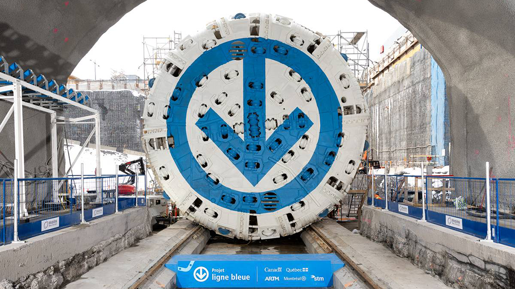 Montreal Blue Line extension’s ‘Lisette’ is boring through 4.6 km of rock