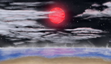 Artist’s conception of the view from the surface of the habitable-zone super-Earth exoplanet GJ 3378b. Credit: Nikolai Berman/UC Irvine.