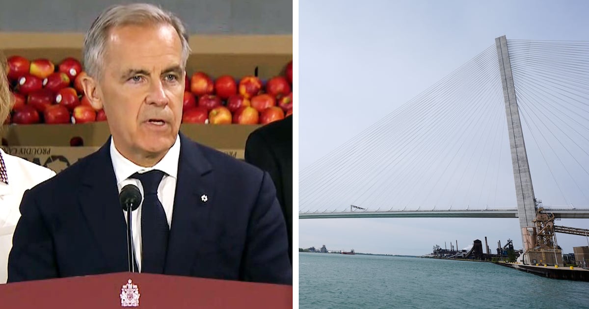 ‘I should have been clearer’: PM Carney on explaining details of Gordie Howe Bridge deal - CTV News