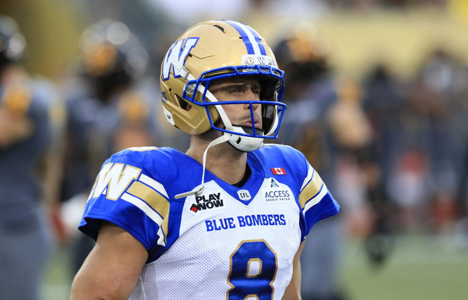 Zach Collaros questionable for Winnipeg Blue Bombers against Argonauts