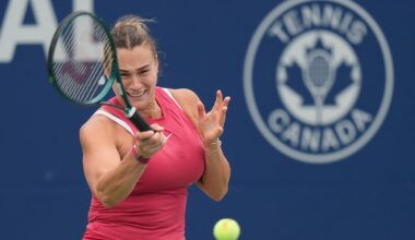 Sabalenka headlines NBO Toronto player list, with 2025 champion Mboko sidelined