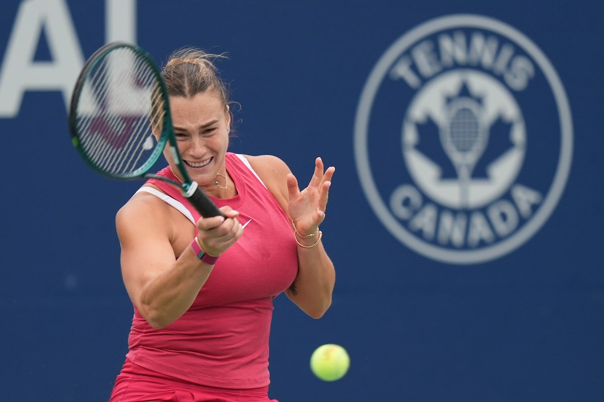 Sabalenka headlines NBO Toronto player list, with 2025 champion Mboko sidelined