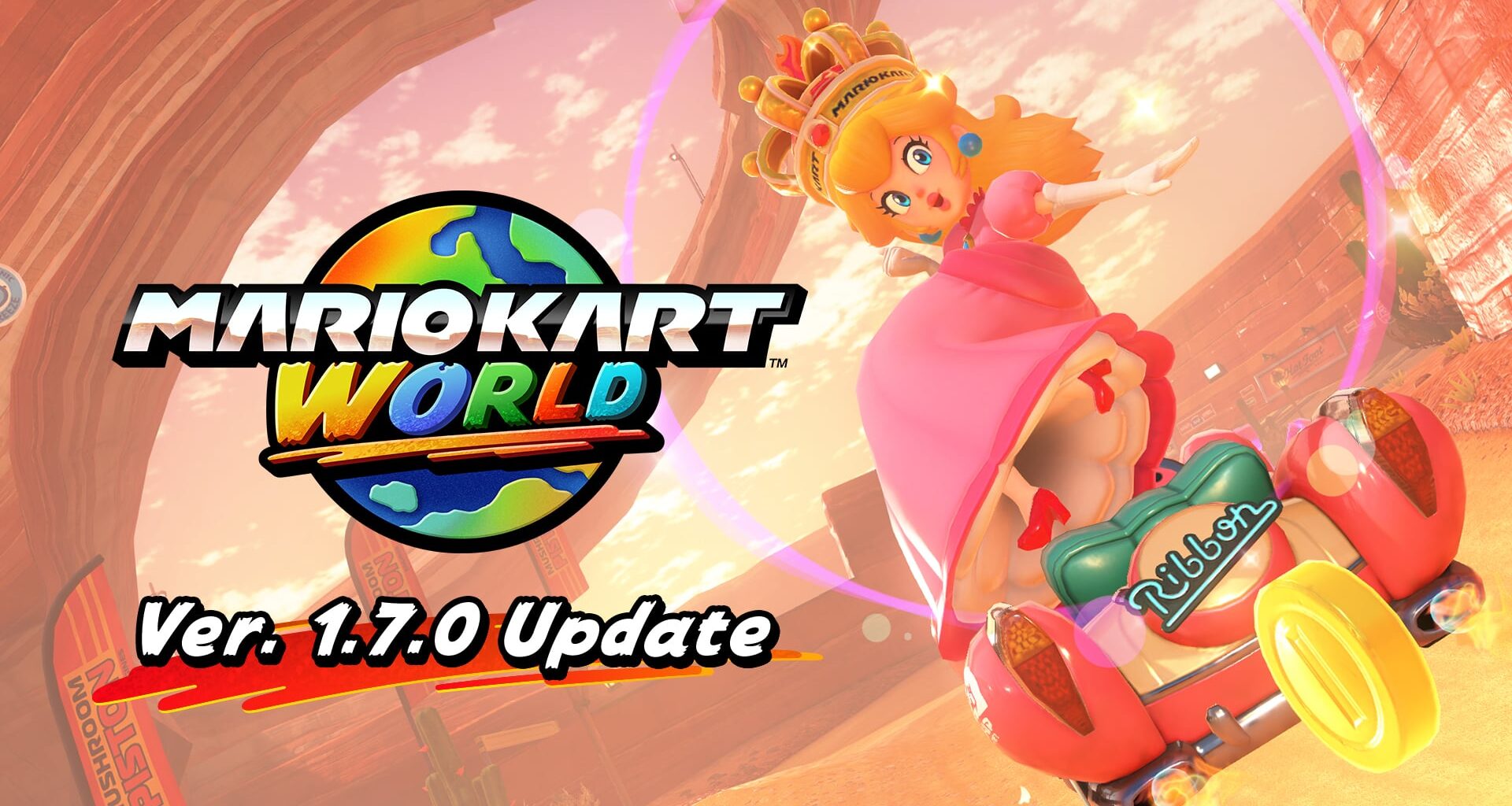 Mario Kart World version 1.7.0 update now available