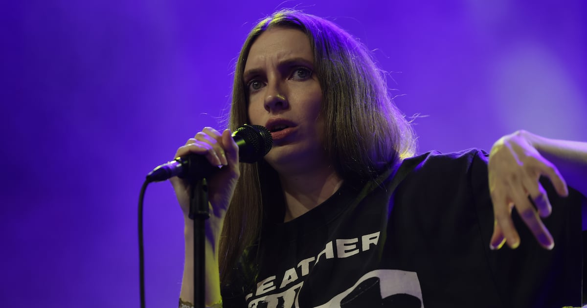 Dry Cleaning at All Together Now 2026: Shin-kicking post-punks kick off the weekend with a flourish – The Irish Times