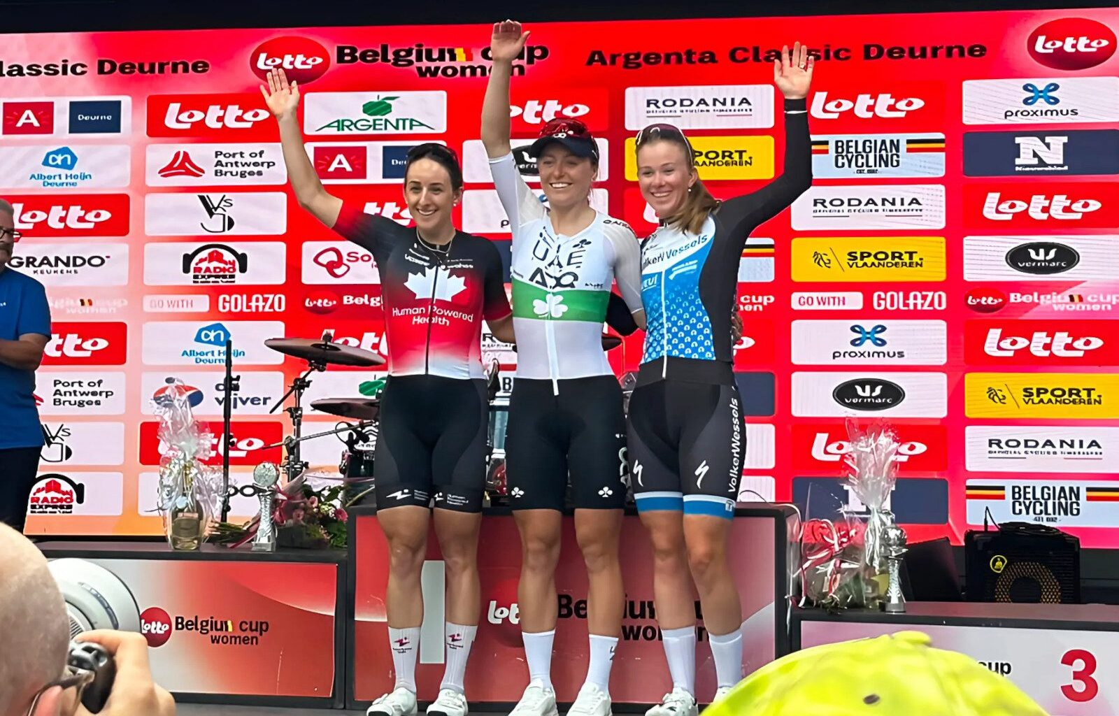 New national champ Maggie Coles-Lyster second in Belgium