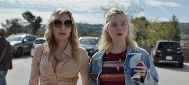 Michelle Pfeiffer and Elle Fanning in 'Margo's Got Money Troubles'
