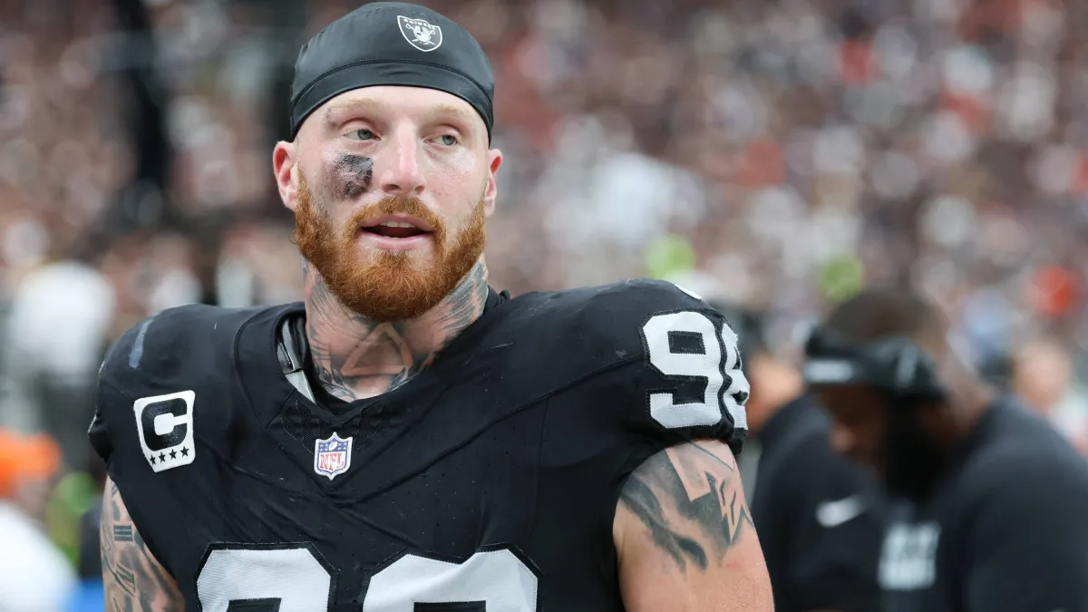 Maxx Crosby puts Roger Goodell on notice after NFL forced him to make change image