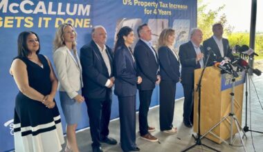 McCallum makes impressive promises at Surrey election campaign event