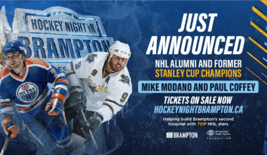 Stanley Cup champions Paul Coffey and Mike Modano join Hockey Night in Brampton