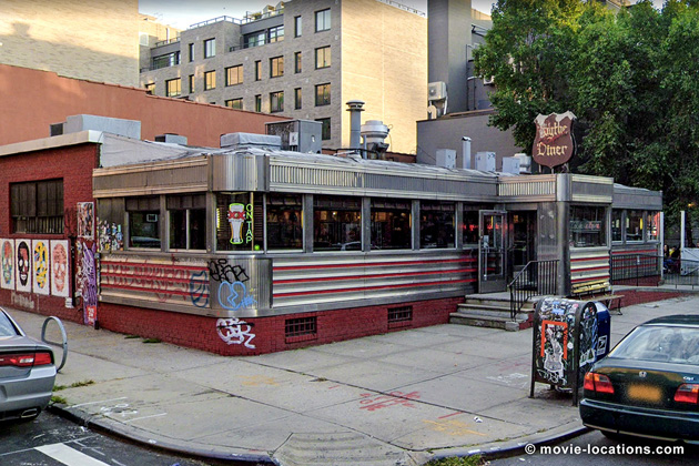 The Bride! film location: Wythe Diner, Wythe Avenue, Williamsburg, Brooklyn