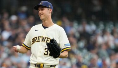 Brewers remaining careful with Misiorowski as he returns from layoff