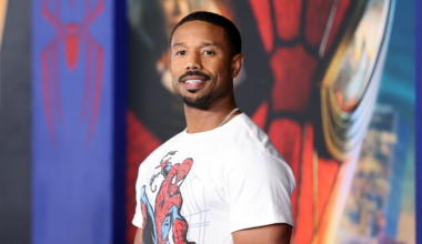 Michael B. Jordan at the 'Spider-Man: Brand New Day' Los Angeles premiere.