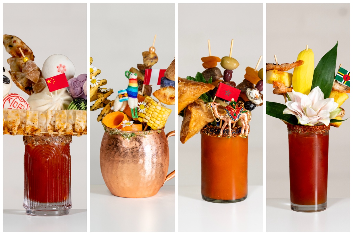From left: China Caesar; Peru Caesar; Morocco Caesar; Dominica Caesar. (G Adventures)