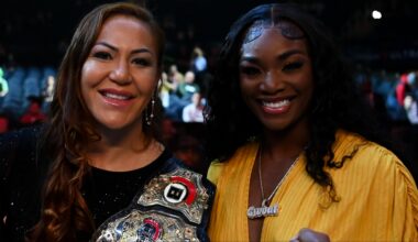 Cris 'Cyborg' Justino and Claressa Shields