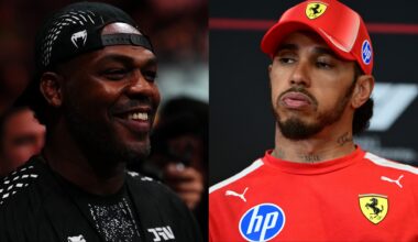 Jon Jones and Lewis Hamilton