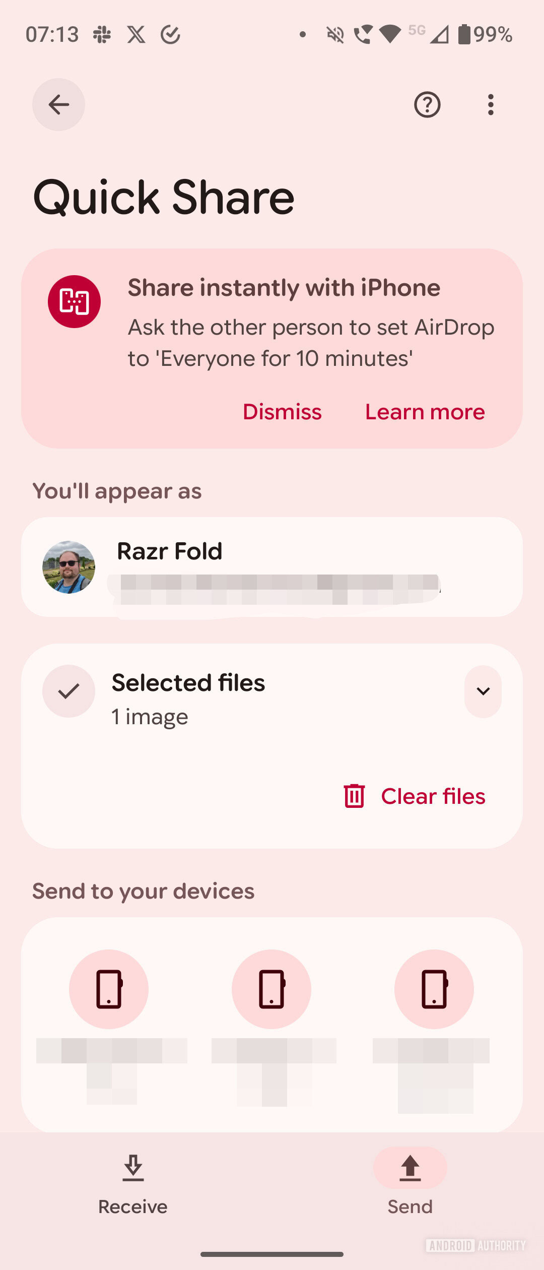 Motorola Razr Fold Quick Share AirDrop Zac 1 Motorola Razr Fold Quick Share AirDrop Zac 1