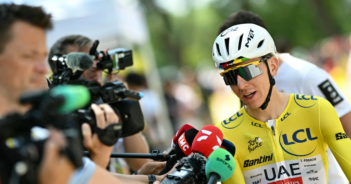 Ian O’Riordan: Is Tour de France leader Tadej Pogacar simply too good for his own good? – The Irish Times