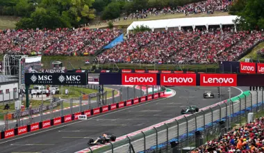 SPA, BELGIUM - JULY 19: Eighth placed Gabriel Bortoleto of Brazil and Audi F1 Team is interviewed