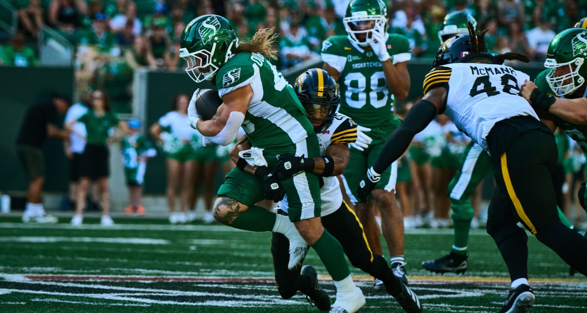 3 stats that defined Saskatchewan’s Week 6 win over Hamilton