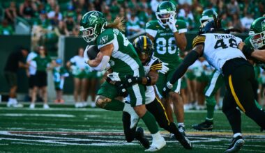 3 stats that defined Saskatchewan’s Week 6 win over Hamilton