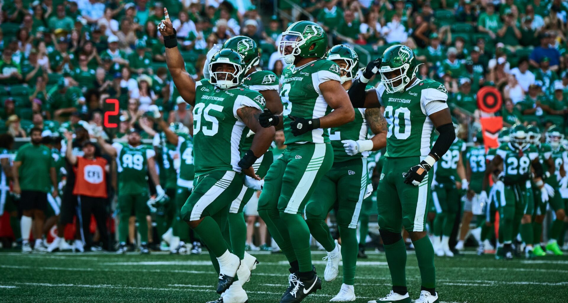 Roughriders take care of Tiger-Cats in dominant home win